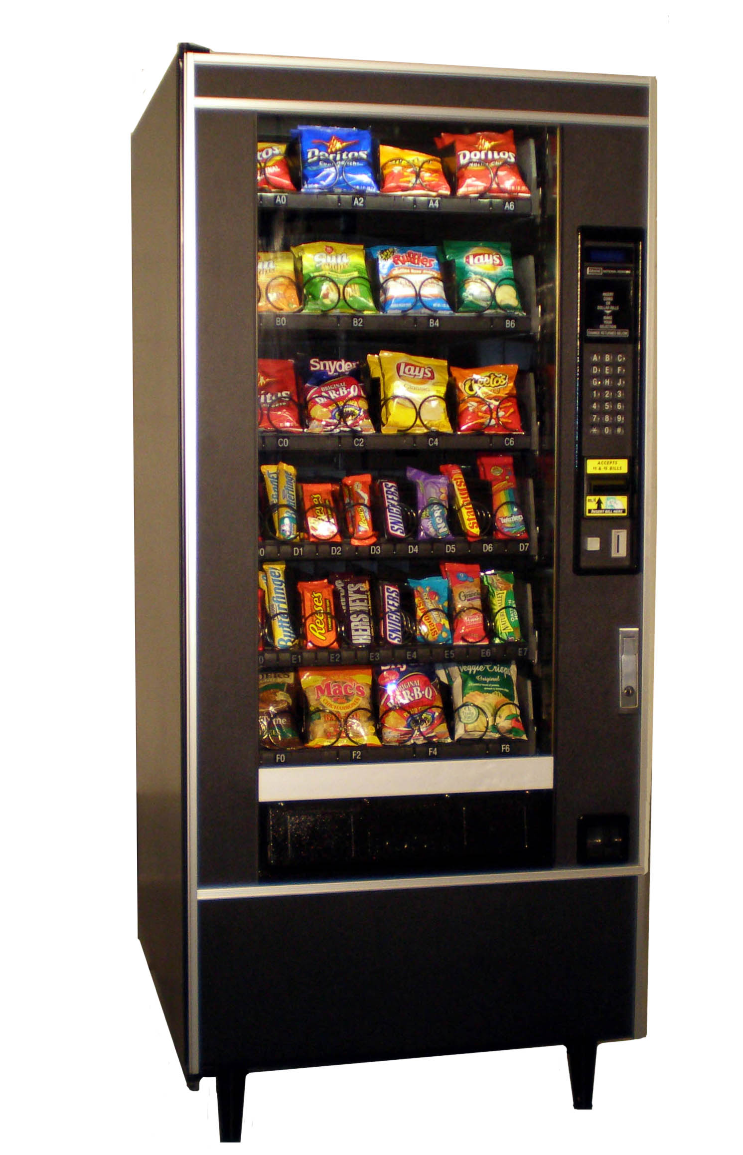 Crane National 148 Snack Vending Machine